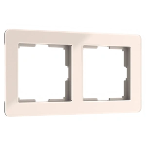 Изображение Рамка на 2 поста Acrylic айвори W0022743