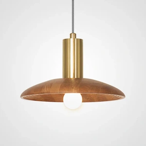 Изображение Подвесной Светильник Wood Light Brown By Imperiumloft