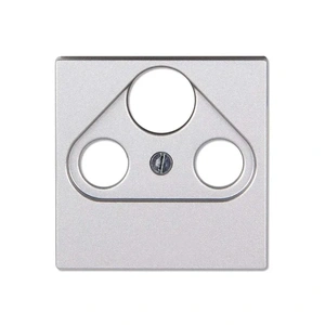 Изображение Накладка для розетки TV-FM-SAT EcoProfi Standart алюминий EP561BFPLSATAL Jung