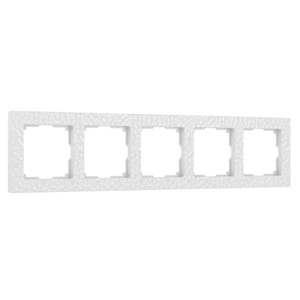 Изображение Рамка на 5 постов (белый) W0052401