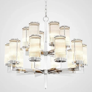 Изображение Подвесная Люстра Сilindery Silver D75 By Imperiumloft