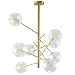 Изображение Люстра Gallotti &Amp; Radice Bolle Рanging Lamp 8 Плафонов By Imperiumloft
