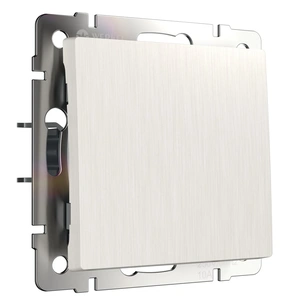 Изображение Выключатель одноклавишный (перламутровый рифленый) W1110013