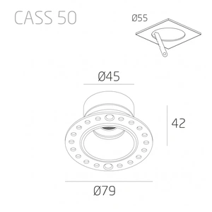 Изображение Точечный светодиодный светильник CASS (2024)